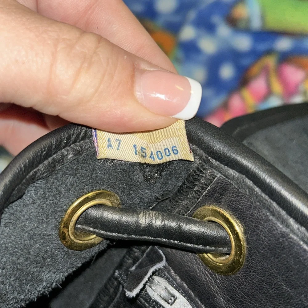 Dooney & Bourke Black Leather Backpack